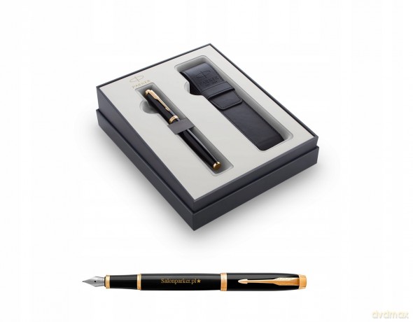 Parker Zestaw Upominkowy Pióro Wieczne Im Black Gt M Etui 2122002