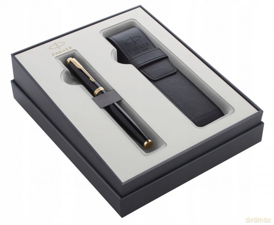 Parker Zestaw Upominkowy Pióro Wieczne Im Black Gt M Etui 2122002