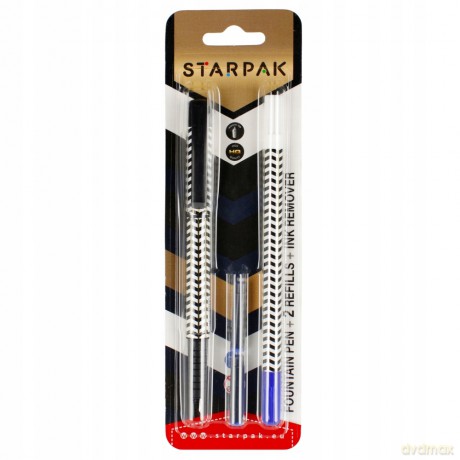 Pióro Wieczne z Nabojami I Wymazywaczem Elegant Starpak 452456
