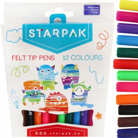 Pisaki 12 Kolorów Starpak 472871
