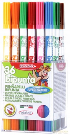 Pisaki 2str 36kol Zmywal Fcol Etui Plast