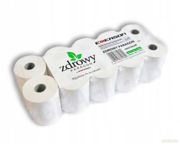 Rolka Termiczna - Zdrowy Paragon 57 Mm X 30 M, Karton= 120 Rolek