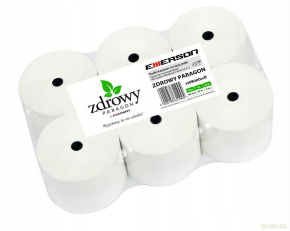 Rolka Termiczna - Zdrowy Paragon 80 Mm X 71 M Karton = 36 Rolek