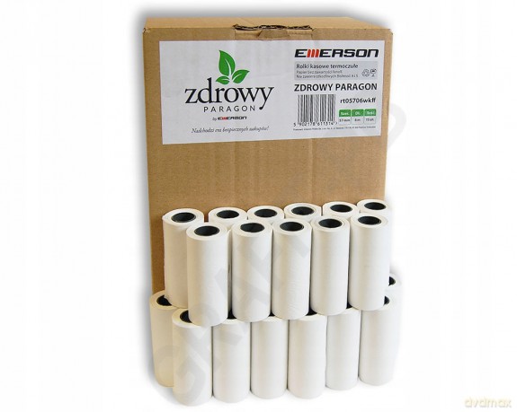 Rolka Termiczna 57mmx6mb Zdrowy Paragon, Bez Fenoli Opk - 72 Szt.