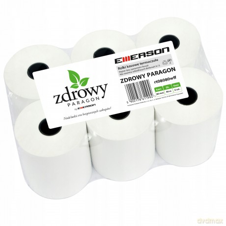 Rolka Termiczna Zdrowy Paragon 80 Mm X 80 M Karton = 36 Rolek