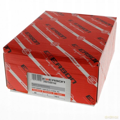 Skladanka Komp 240x12"X1 2 Nadruk Emr 600skl Red