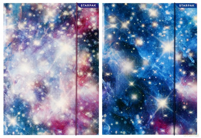 Teczka z Gumką A4 Galaxy Starpak 512105 10 sztuk