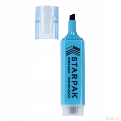Zakreślacz Niebieski 10 Sztuk Starpak 230985