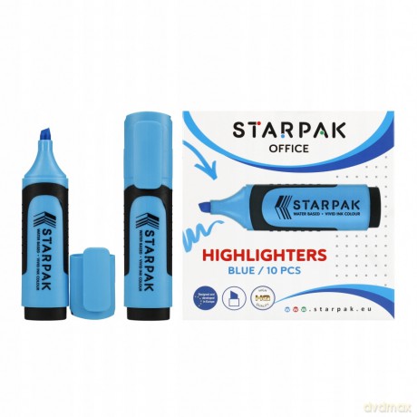 Zakreślacz Niebieski Starpak 505522