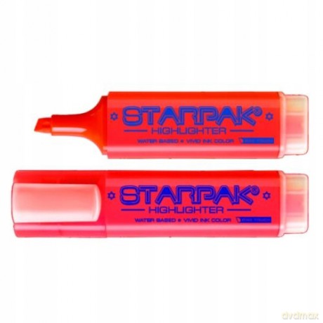 Zakreślacz Pomarańczowy Starpak 230984 10 sztuk