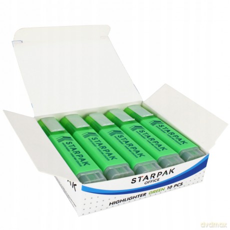 Zakreślacz Zielony Starpak 230983
