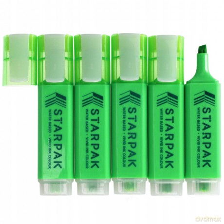 Zakreślacz Zielony Starpak 230983