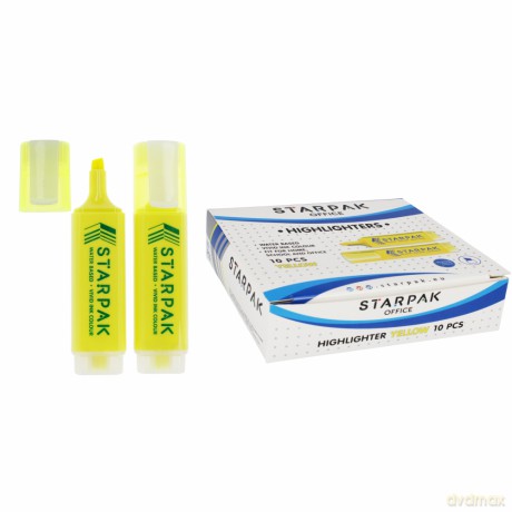 Zakreślacz Żółty Starpak 230982 10 sztuk