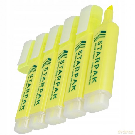 Zakreślacz Żółty Starpak 230982 10 sztuk