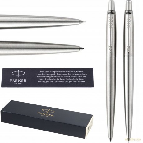 Zestaw Długopis Ołówek Jotter Stal Ct Parker 2093256