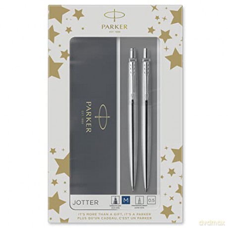 Zestaw Długopis Ołówek Jotter Stal Ct Parker 2093256