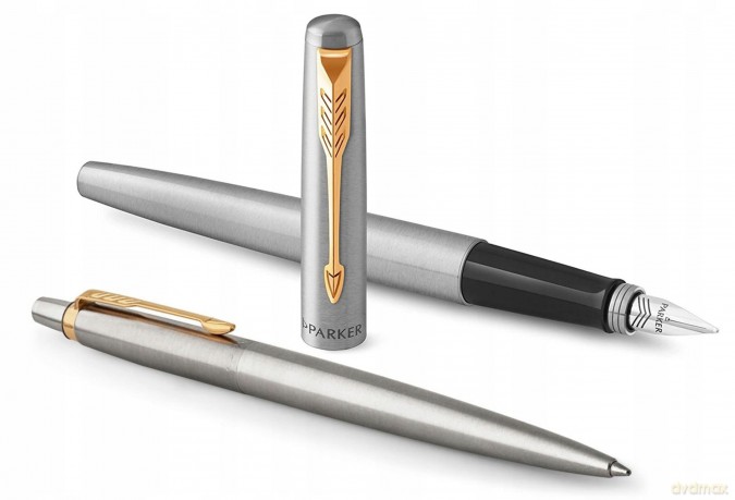 Zestaw Długopis Pióro Wieczne Jotter Stal Gt Parker 2093257