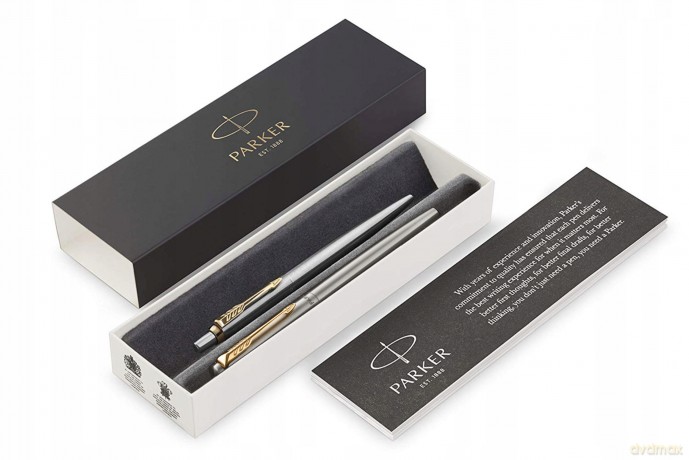 Zestaw Długopis Pióro Wieczne Jotter Stal Gt Parker 2093257