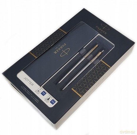 Zestaw Długopis Pióro Wieczne Jotter Stal Gt Parker 2093257