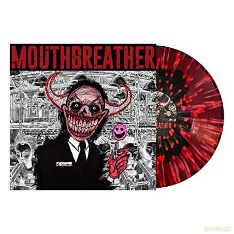 Mouthbreather: Im Sorry Mr. Salesman (Transparent Red/Black/Pink Splatter) [Winyl]