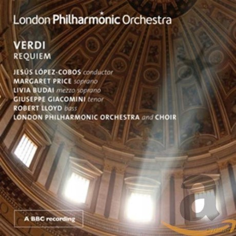 Verdi: Requiem London Philharmonic Orchestra Lopez-Cobos Price Budai [2CD]