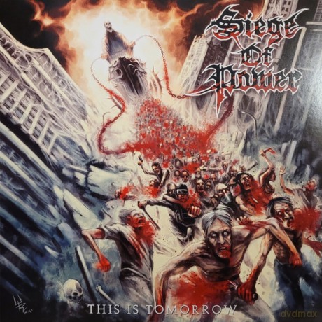 Siege Of Power: This Is Tomorrow (Splatter Red Clear) [Winyl]