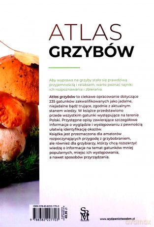 Atlas grzybów - Patrycja Zarawska [KSIĄŻKA]