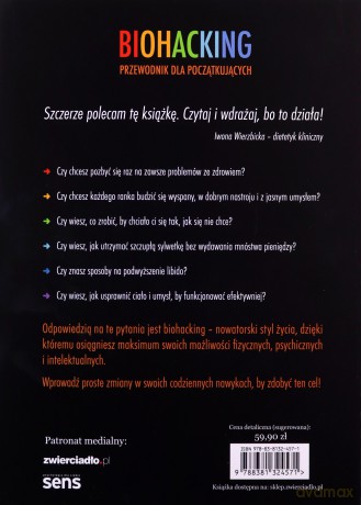 Biohacking. Przewodnik dla początkujących - Karol Wyszomirski [KSIĄŻKA]