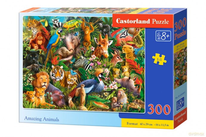 CASTORLAND 300 el. Niezwykłe zwierzęta B-030491 [PUZZLE]