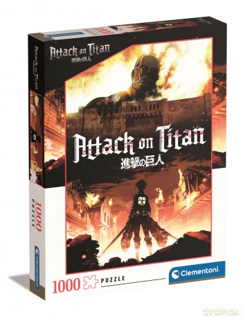 CLEMENTONI 1000 el. Anime Attack on titans 39728 [PUZZLE]