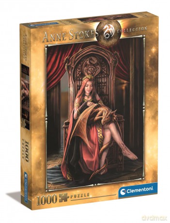CLEMENTONI 1000 el. Anne Stokes collection friends forever 39716 [PUZZLE]