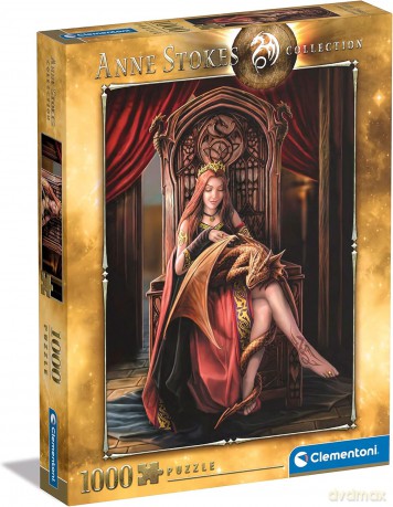 CLEMENTONI 1000 el. Anne Stokes collection friends forever 39716 [PUZZLE]