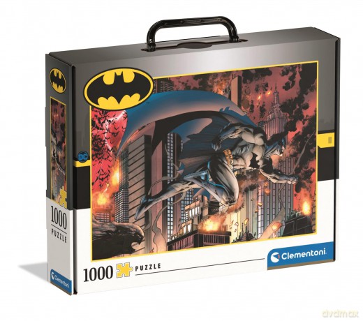 CLEMENTONI 1000 el. brief case Batman 39678 [PUZZLE]