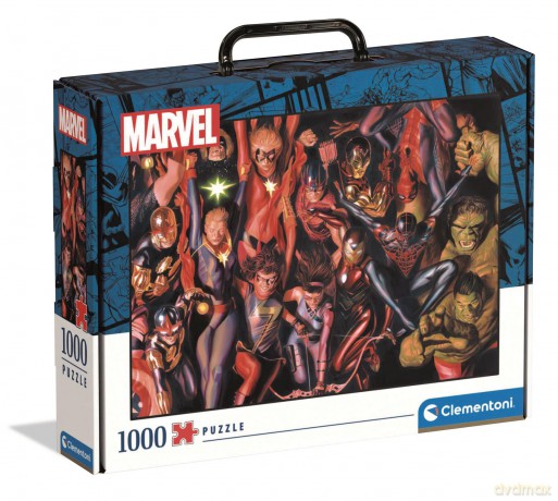 CLEMENTONI 1000 el. brief case Marvel 2022 39675 [PUZZLE]