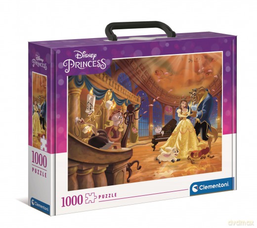 CLEMENTONI 1000 el. brief case Princess 39676 [PUZZLE]
