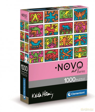 CLEMENTONI 1000 el. compact art collection Keith Haring 39755 [PUZZLE]