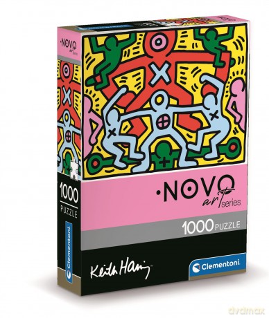 CLEMENTONI 1000 el. compact art collection Keith Haring 39757 [PUZZLE]