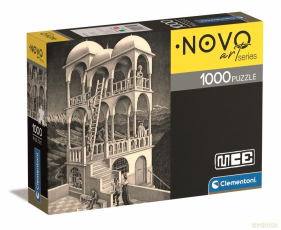 CLEMENTONI 1000 el. compact art collection M. C. Escher Belvedere 39754 [PUZZLE]