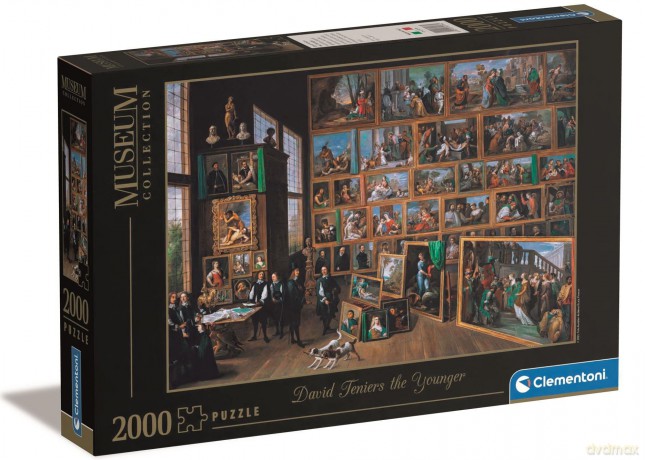 CLEMENTONI 2000 el. museum Teniers Archduke Leopold Wilhelm 32576 [PUZZLE]