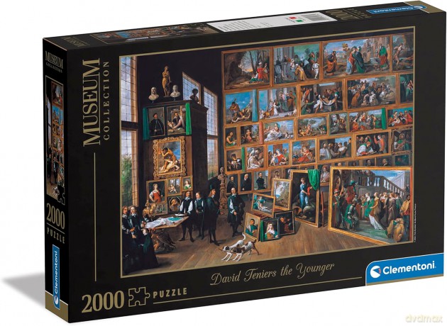 CLEMENTONI 2000 el. museum Teniers Archduke Leopold Wilhelm 32576 [PUZZLE]