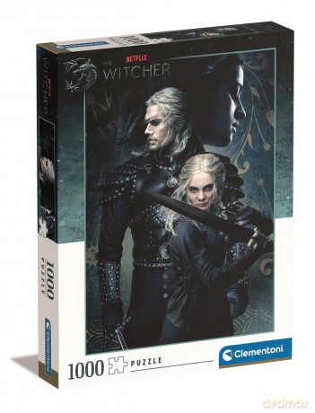 CLEMENTONI 1000 el. netflix The Witcher 39702 [PUZZLE]
