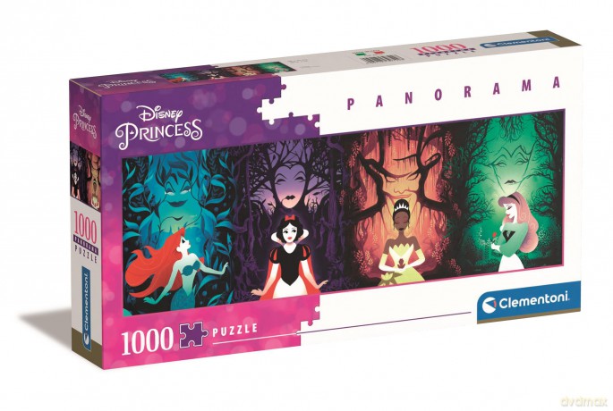 CLEMENTONI 1000 el. panoramiczne collection Princess 39722 [PUZZLE]