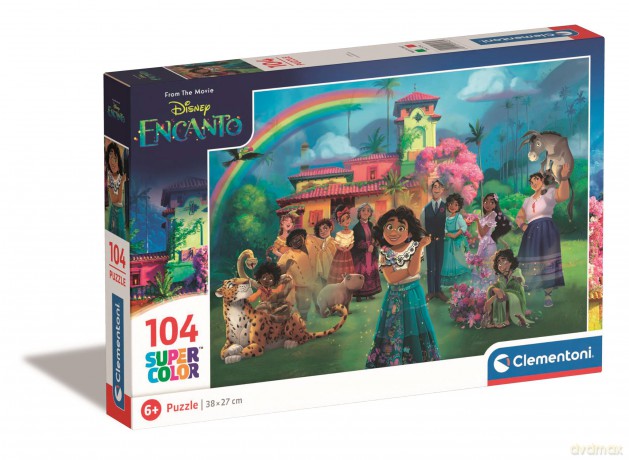 CLEMENTONI 104 el. super kolor Disney encanto 25746 [PUZZLE]