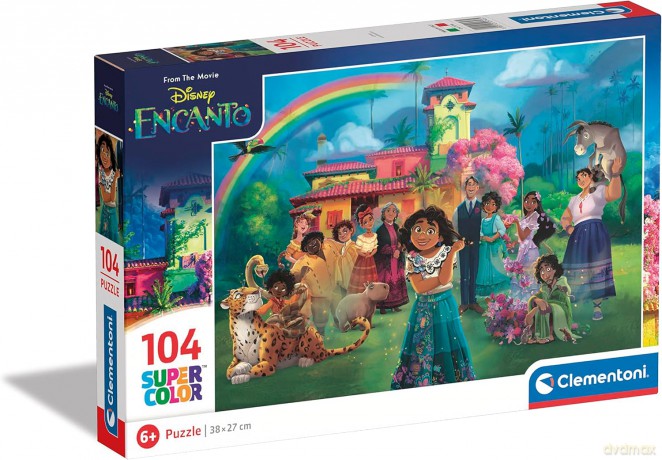 CLEMENTONI 104 el. super kolor Disney encanto 25746 [PUZZLE]