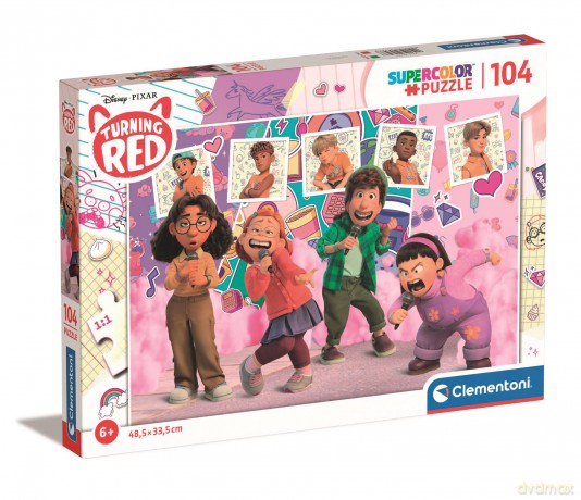 CLEMENTONI 104 el. super kolor Disney turning red 25747 [PUZZLE]