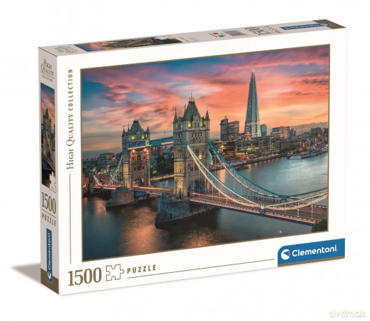 CLEMENTONI 1500 el. HQ London twilight 31694 [PUZZLE]