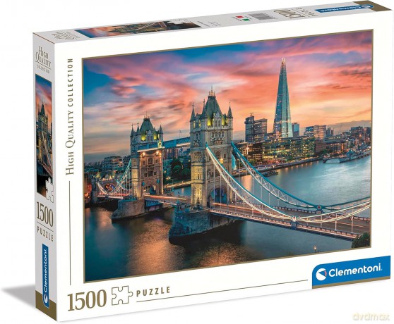 CLEMENTONI 1500 el. HQ London twilight 31694 [PUZZLE]