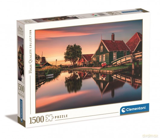 CLEMENTONI 1500 el. HQ Zaanse schans 31696 [PUZZLE]