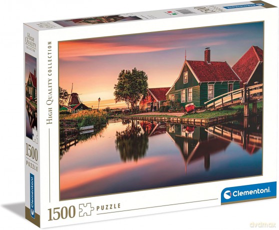 CLEMENTONI 1500 el. HQ Zaanse schans 31696 [PUZZLE]