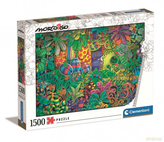 CLEMENTONI 1500 el. Mordillo the painter 31657 [PUZZLE]